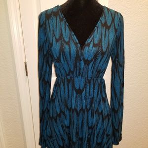 Express Feather Dress